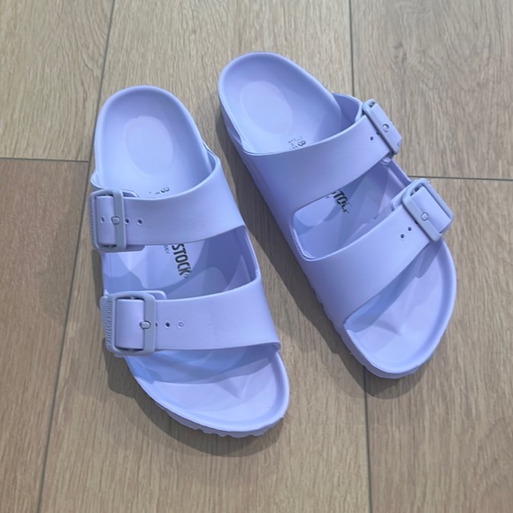 Birkenstock Shoes Lavender Rubber Birkenstocks 38 Poshmark